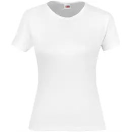 Ladies California T-Shirt White Front